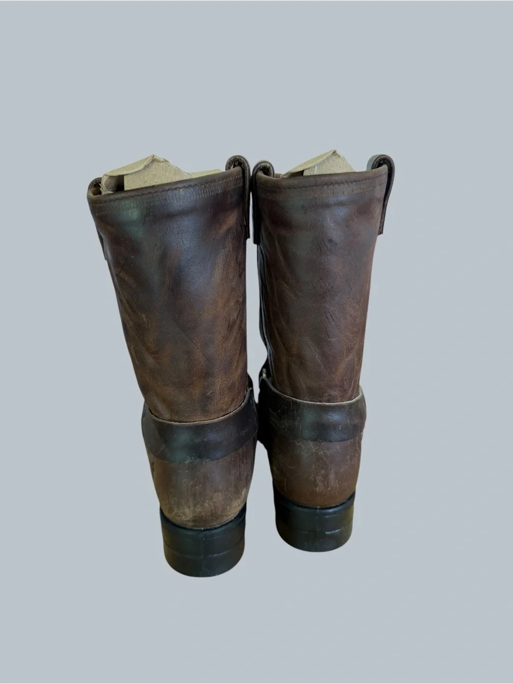 Frye NEW Youth Vintage Small Frye Pull On Harness Boots Size 1 #267071